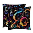 thumbnail image 1 of Note Set of 2 Velvet Throw Pillow Covers Inserts for Bed Pillow, Decorative Pillows - 16x16 18x18 20x20 Inches with Unique Patterns for Various Occasions, 1 of 6