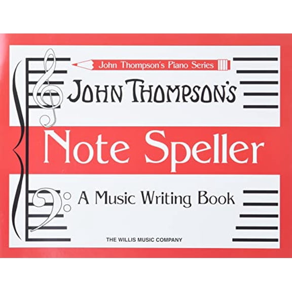Pre-Owned John Thompson's Note Speller: A Music Writing Book, Early Elementary Level Piano Music Writing (Paperback) by John Thompson