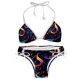 thumbnail image 1 of Note Swim Suit Women Bikini Set Detachable Sponge Adjustable Strap Two-Pack Swim Wear, 1 of 6