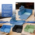 thumbnail image 1 of Note Template Storage Box Holder, Desktop Note Organizer for Post-its & Stationery, Multi-functional Desktop Organizer Case, Topliu, 1 of 6