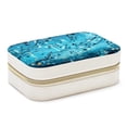 thumbnail image 1 of Note Velvet Travel Organizer with Removable Compartment - Portable Jewelry Necklace Organizer Box - Gift, 1 of 7