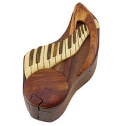 The Handcrafted - Puzzle Box - Music Note & Keyboard