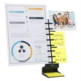 thumbnail image 1 of NoteTower Desktop Pro Plastic Document Stand with Teeth & Guide Bar Black (NTR300-1), 1 of 7