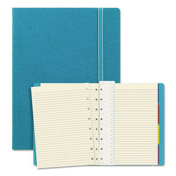 Notebook, 1 Subject, Medium/college Rule, Aqua Cover, 8.25 X 5.81, 112 Sheets | Bundle of 2 Each