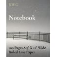 thumbnail image 1 of Notebook: 100 Pages 8.5" X 11" Wide Ruled Line Paper, (Paperback), 1 of 1