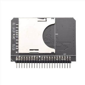 Notebook 2.5Inch Digital SD/SDHC/SDXC/MMC Memory Card to IDE 44 Pin Male Adapter SD 3.0 Converter Hard Disk Adapter Card,1 * Hard Disk Adapter Card,black