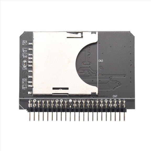 Notebook 2.5Inch Digital SD/SDHC/SDXC/MMC Memory Card to IDE 44 Pin Male Adapter SD 3.0 Converter Hard Disk Adapter Card,1 * Hard Disk Adapter Card,black
