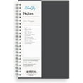 thumbnail image 1 of Blue Sky Notes Professional Notebook, Flexible Cover, Twin-Wire Binding, Lined and Perforate Pages, (5.5" x 8.5"), Gray, 1 of 4