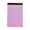 thumbnail image 1 of Notebook 5x8 Inch Rectangular Paper College Ruled Assorted Colors Perforated Narrow Spacing 30 Sheets For Study Writing Home Office, 1 of 9