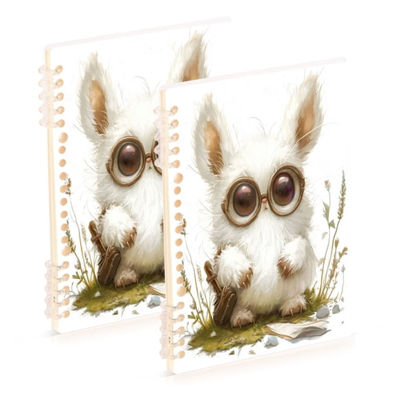 Notebook 8.3x5.7x0.4 Inch One Sizex1 Journey Note Diary Hardcover Notebook 60 Pages,80g Paper Writing Smooth and Not Easy to Break Big Eyes Cute Thing