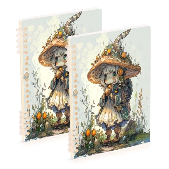 Notebook 8.3x5.7x0.4 Inch One Sizex1 Journey Note Diary Hardcover Notebook 60 Pages,80g Paper Writing Smooth and Not Easy to Break Cartoon Beautiful Adventure Man