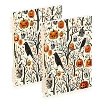 Notebook 8.3x5.7x0.4 Inch One Sizex1 Journey Note Diary Hardcover Notebook 60 Pages,80g Paper Writing Smooth and Not Easy to Break Halloween Pumpkin