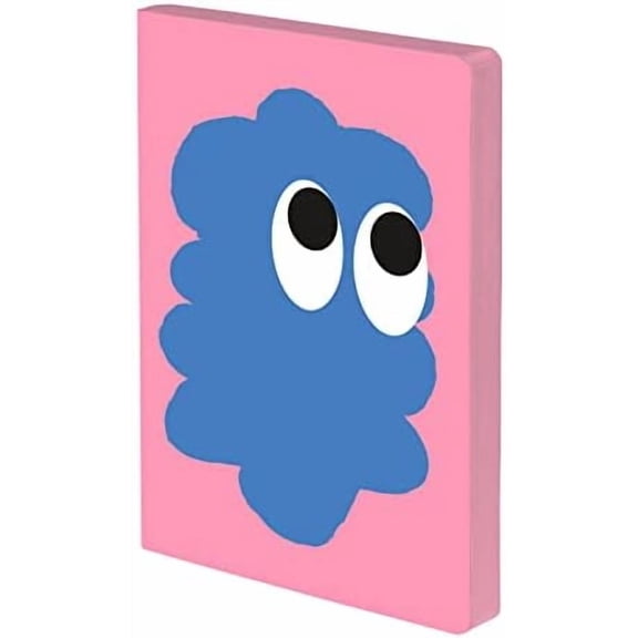 Notebook A5+ | Graphic L - Sweet Joe | 3.5 mm Dot Grid | 256 Numbered Pages | 120 g Premium Paper | Rose Leather | Sustainably Produced in Germany$$Office