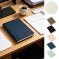 thumbnail image 1 of Notebook A5 Thick Paper Lay-Flat Binding Journal 80G Matte Cover Lined 8 Inch Heavy-Duty Writing Pad for College Office by Xuniizn, 1 of 7