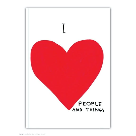 Notebook (A6) - Funny Gift - I Love People