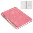 Notebook Academic Planner 2025 Calendar Monthly Spiral Bound Planners