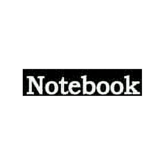 Notebook: Black Notebook, Journal, (Hardcover)