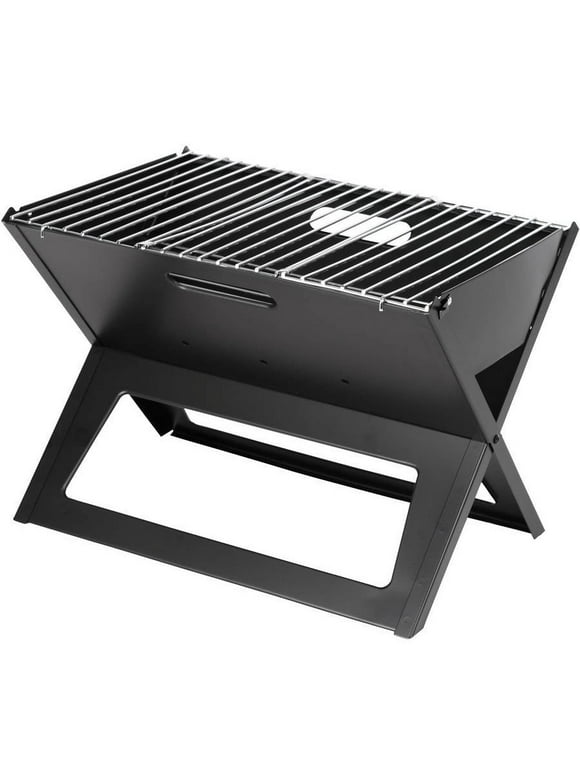 Notebook Charcoal Grill, Simple two-step set up By Fire Sense