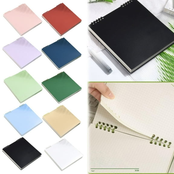 Notebook Journal Notebook Memo Notebook Notepads Grids Notebook Writing Notebook for Sketching Scribbling, Notebook Journal Refillable Notebooks 1 Flip Notebook
