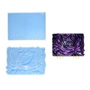 Notebook Cover Silicone Mold Book Epoxy Resin Casting Molds for Diary Book Scrapbook Notepad Notebook Mould Craft