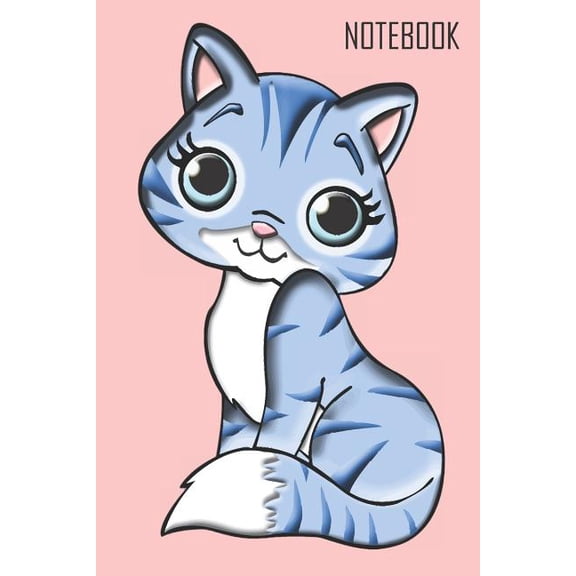 Notebook : Cute Cat Book - Pretty Book to Write in - Meaningful Gift for Friend (Paperback)