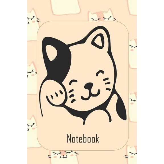 Notebook : Cute Cat Book - Pretty Book to Write in - Meaningful Gift for Friend (Paperback)