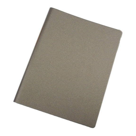 The Notebook | Cxui Pearlescent Business Loose-Leaf Notebook - B5 Refillable Leather Organizer with Gold Accents Executive Portfolio for Meetings & Professional Us Rose Gold