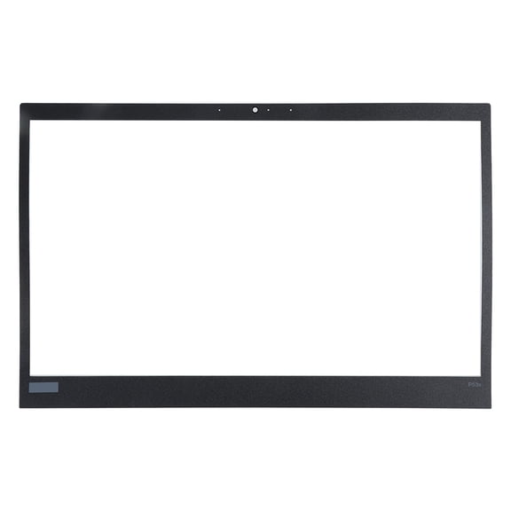 Notebook Display Border Decals with Adhesive Bezel Covers Trim for P53s, Single Webcam Cutout