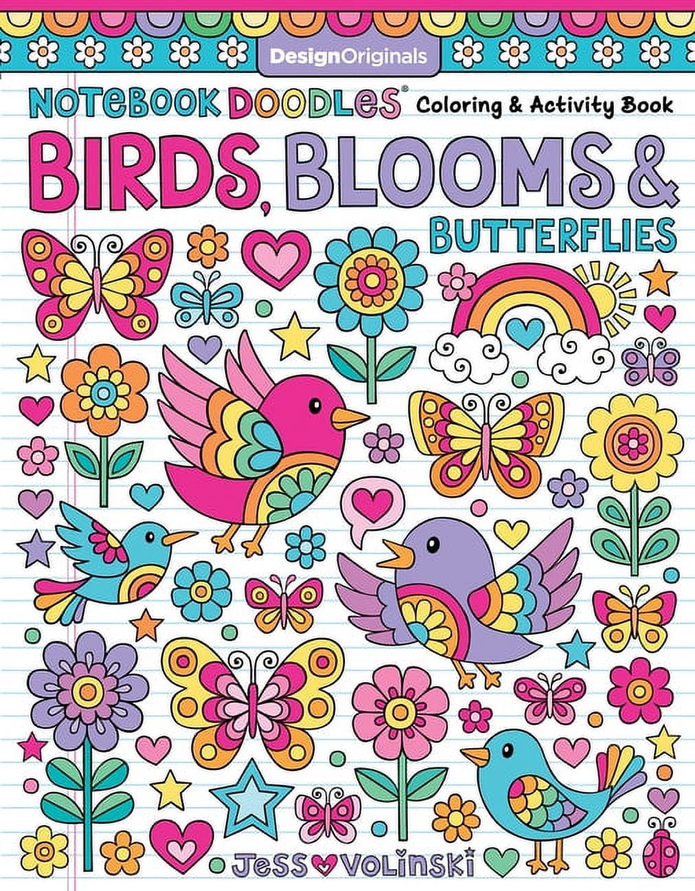 Notebook Doodles Notebook Doodles Birds, Blooms & Butterflies: Coloring ...