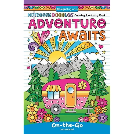 Notebook Doodles: Notebook Doodles Adventure Awaits: Coloring and Activity Book (Other)