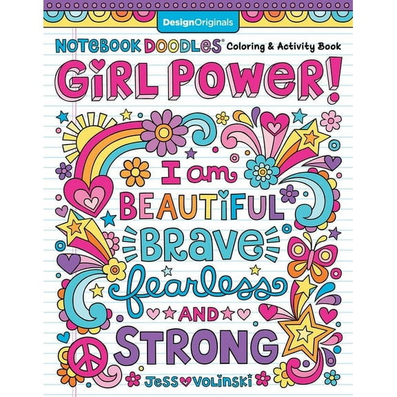 Notebook Doodles Notebook Doodles Girl Power!: Coloring & Activity Book, (Paperback)