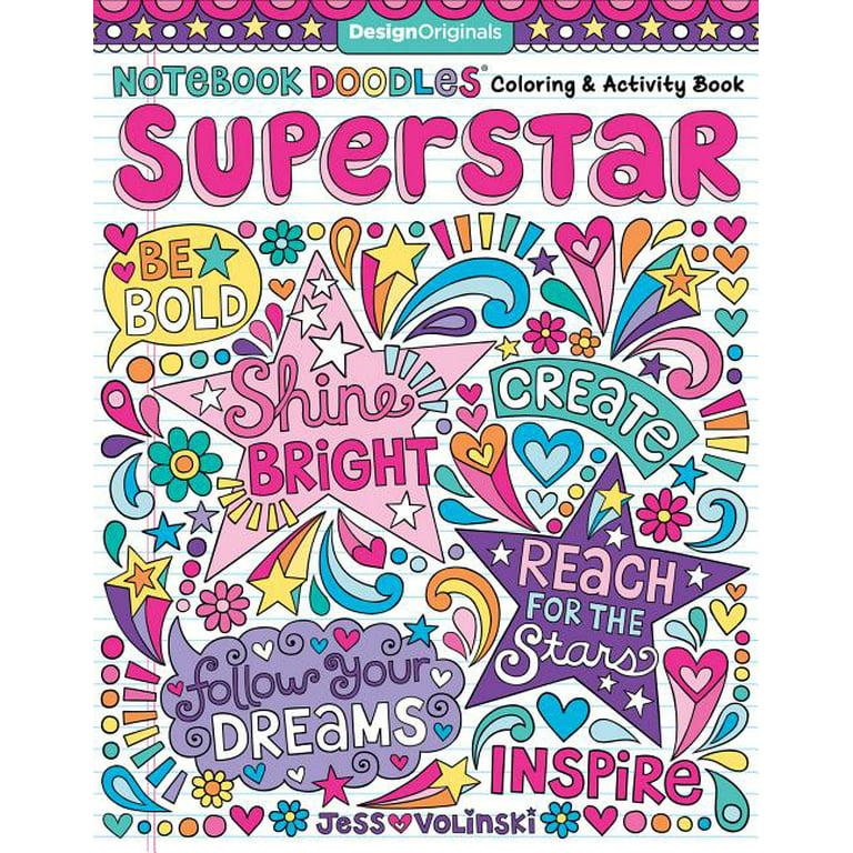 Coloring Book: Notebook Doodles Superstar Coloring Book Teen Coloring Book  Activity Book -  Finland