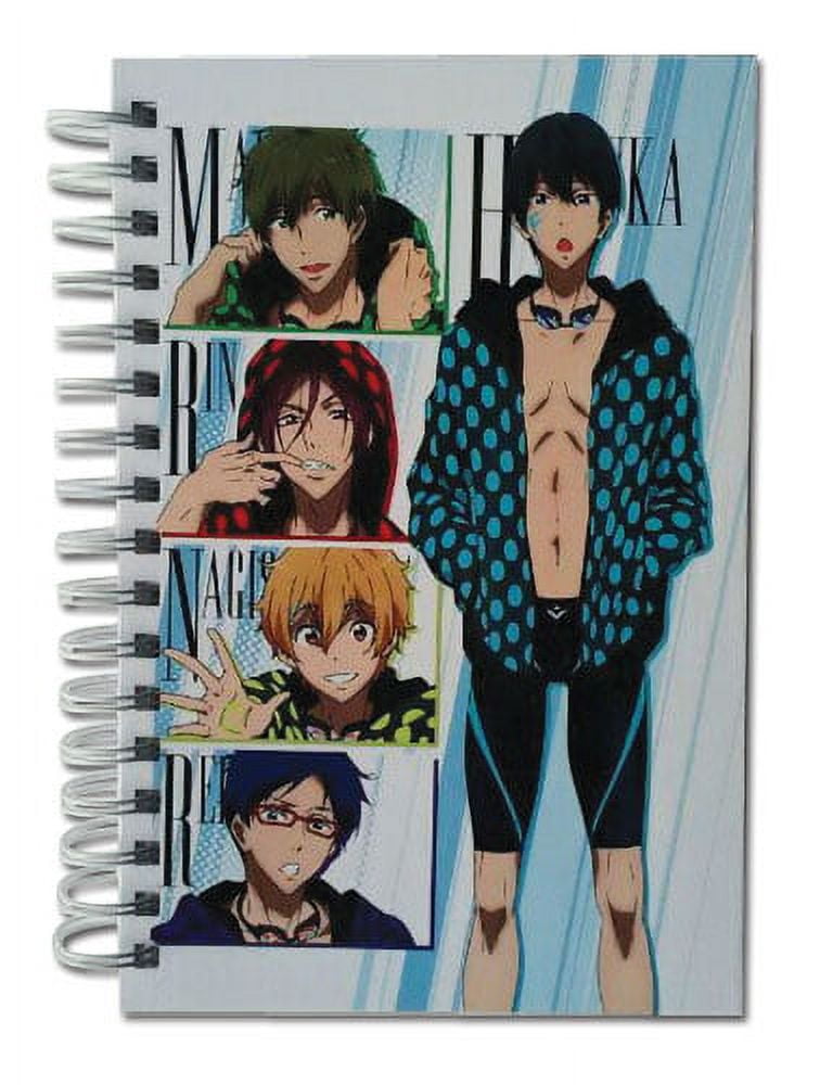 Notebook - Free! - New Group Dot Clothes Anime Stationery
