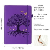 Notebook Journal Gift for Women Men Tree Writing Journal for Travel Work Note Taking A5