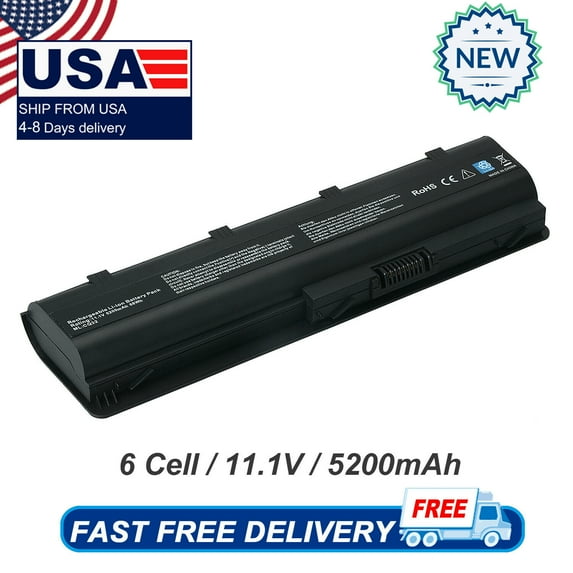 Notebook Laptop Battery For HP 2000-425NR MU06 MU09 593553-001 6Cell 5200mAh