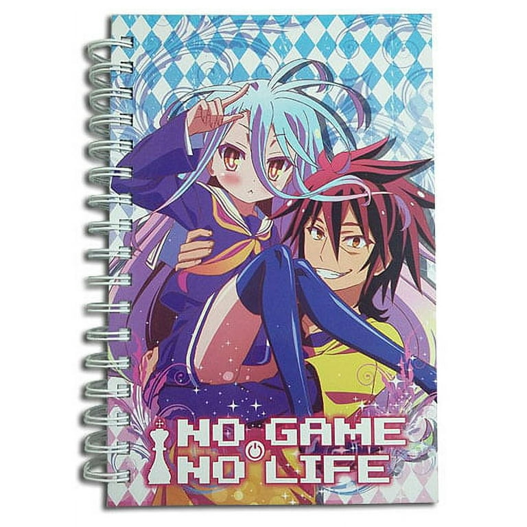 No Game No Life: Shior & Sora Blank Notebook (hc)