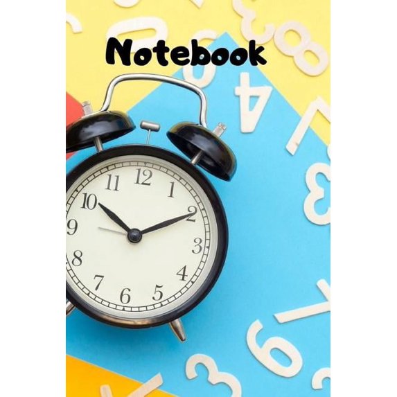 Notebook: Notebook / Diary With Colored Cover - Wide Ruled Line Paper (Paperback)
