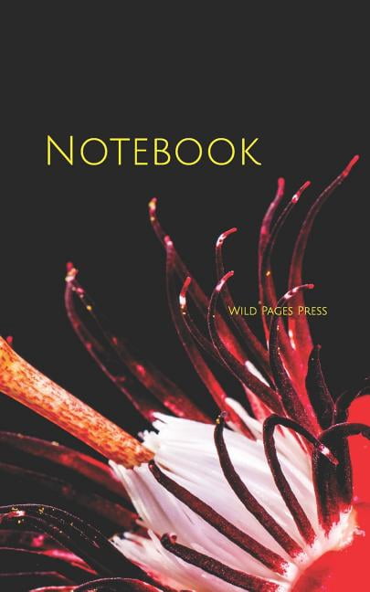 Notebook: Passion flower blossom bloom red (Paperback)