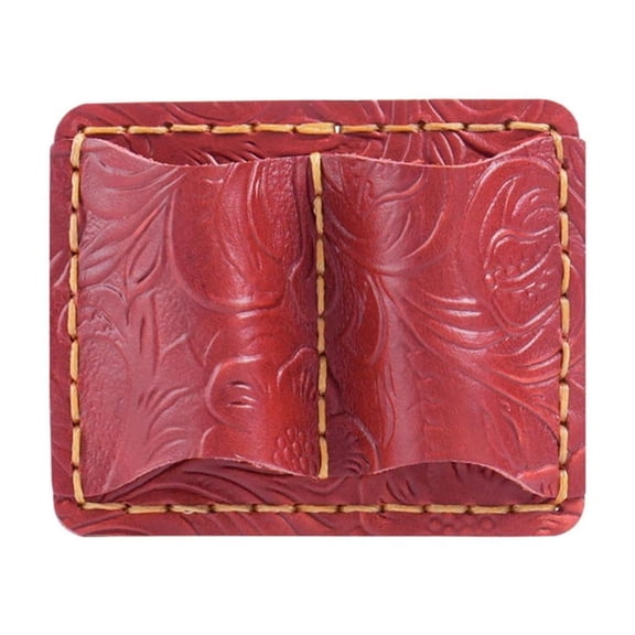 Notebook Pen Holder with Pocket Clip Double Slot Pen Clip Holder for Journal1eatherPencil Holder with Pocket Clip Double Hole Pen Clip Holder for Notebook