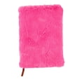 thumbnail image 1 of Notebook Plush Fuzzy Cover Lined Notebook 160 Pages 8 Colors for Office Supplies, 1 of 6