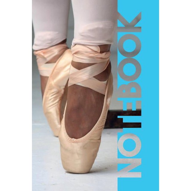 Notebook Pointe Shoes Convenient Composition Book for Notes of Ballet