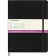 thumbnail image 1 of Notebook, Ruled-Plain, Black, Extra Large, Soft Cover (7.5 x 10), 1 of 8