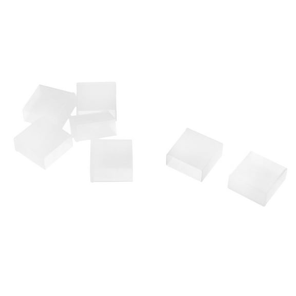 Notebook Silicone USB Male Port Anti Dust Cover Cap Protector Clear 7pcs