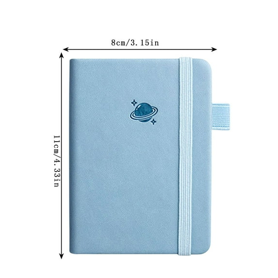 Notebook Small Notebook Portable Notepad Thickened Pocket Mini A6 English Book Handy Note