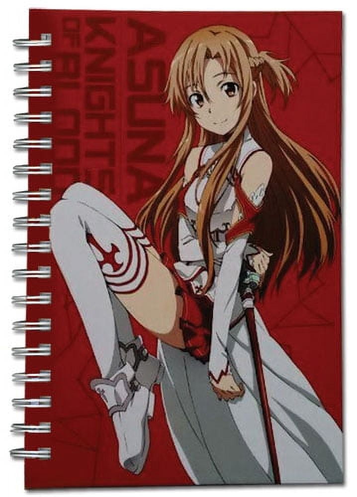 Notebook - Sword Art Online - New Asuna Red Stationery Anime ge43507 ...