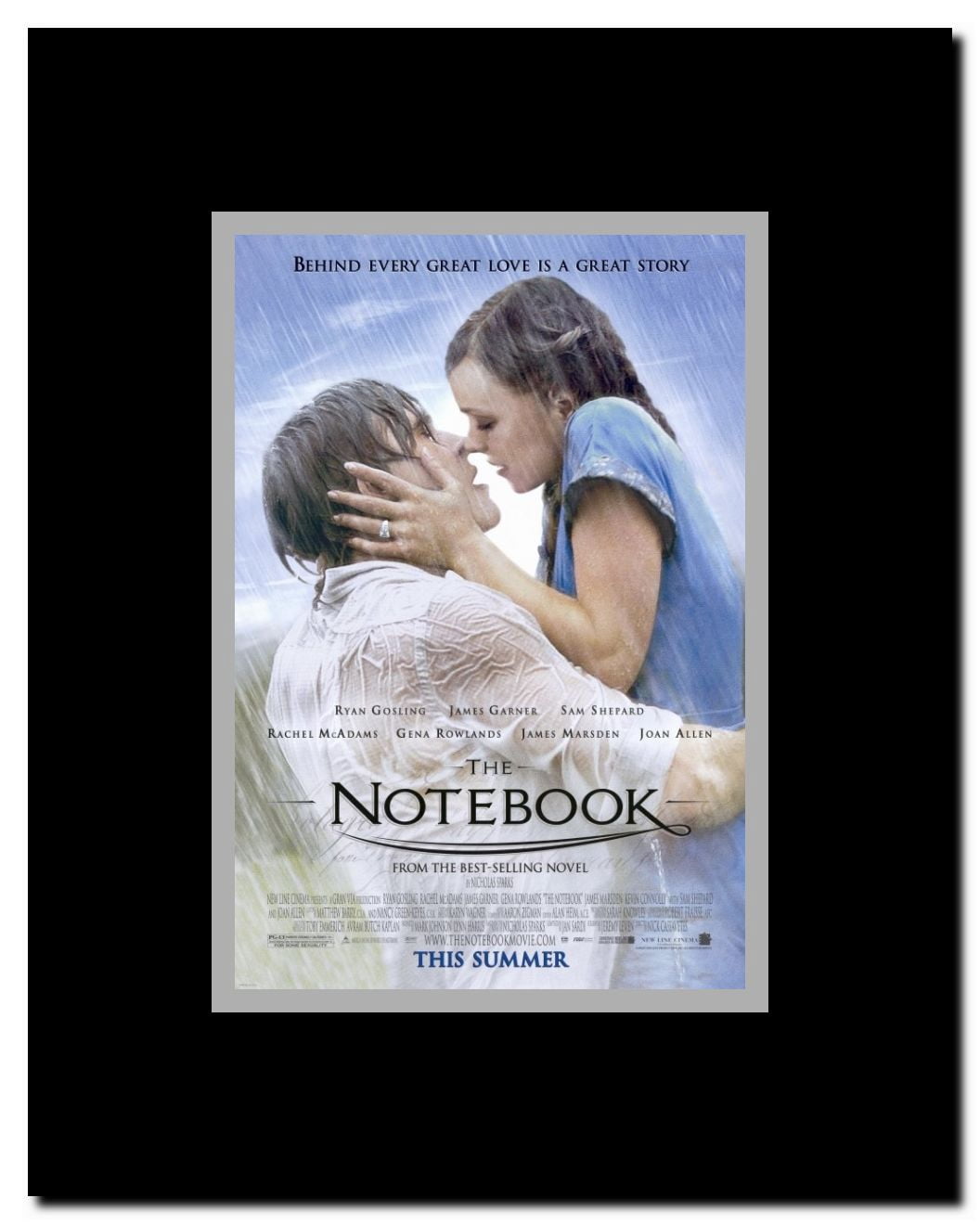 Notebook The Framed Movie Poster
