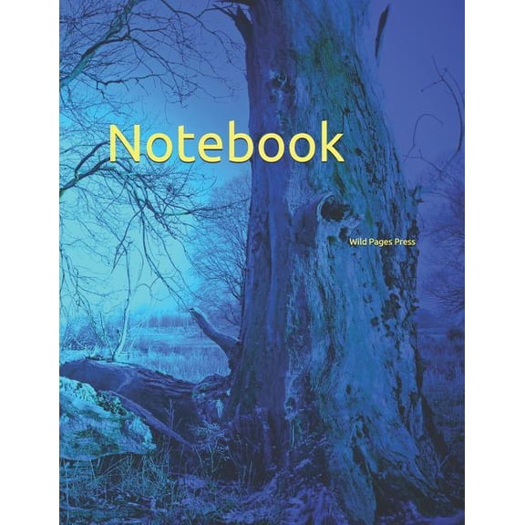 Notebook : Tree Trees Forest Tribe Wood Mysticism Deforestration Timber Timbers Forests Nature Woodlands (Paperback)