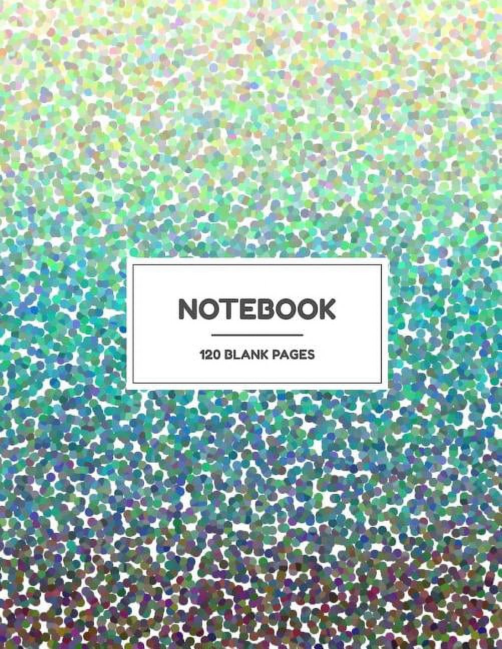 Notebook Unruled Composition Notebook 8.5 x 11 120 Pages With