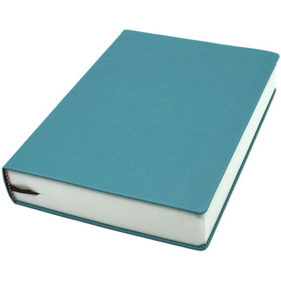 Notebook, Waterproof PU Leather Journal, Blank Pages Super Thick Hardcover Executive Notebooks, A4 A5 A6 Notebook for Home School Office Business, 660 Pages(Blue,Size:A6)