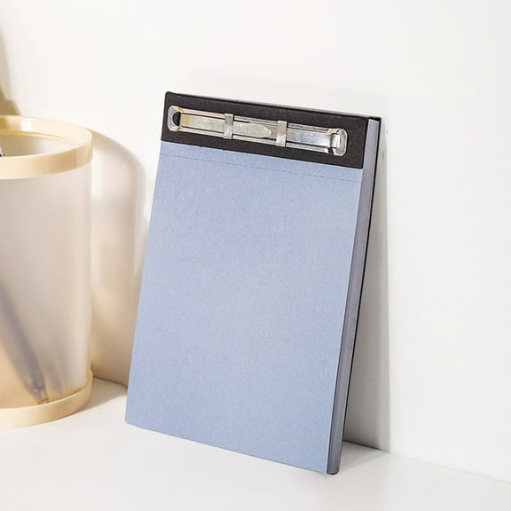 Notebook, Writing Journal, Detachable Seam Note Book with Metal Clip, Portable Kraft Paper Notepad, Thickened Cover, Tearable Pages, Multi-Scenario Use